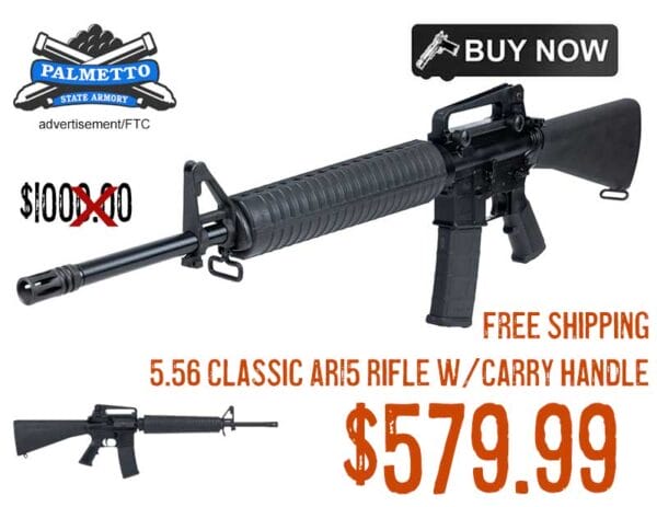 5.56 Classic AR15 Rifle Carry Handle lowest price