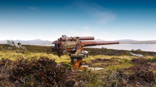 With one of the highest rates of firearm ownership and one of the lowest homicide rates worldwide, the Falkland Islands defy anti-gunners claims. iStock-841159666