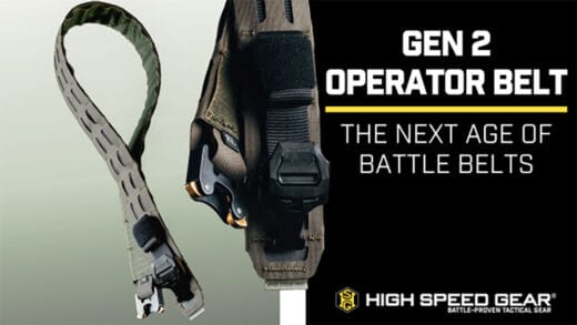 High Speed Gear GEN 2 Operator Belt