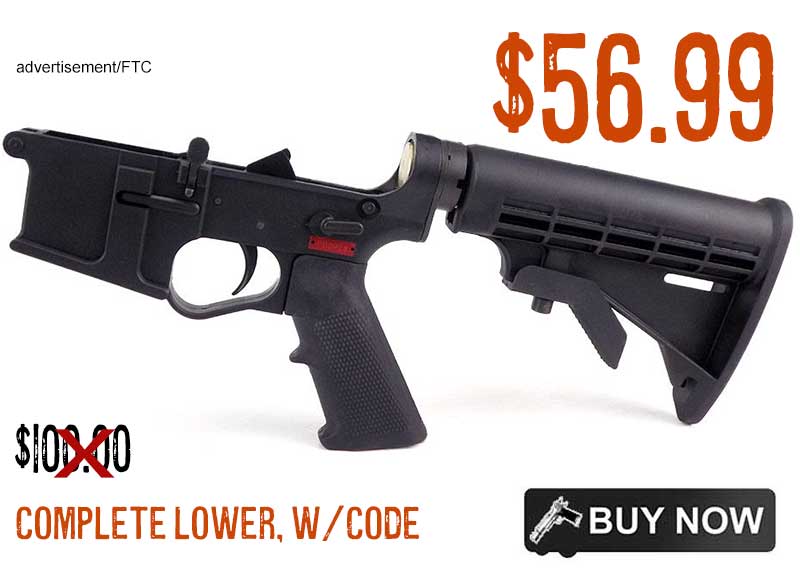 RT15 Poly Complete AR15 Lower Receiver lowest price