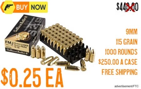 Sellier & Bellot 9mm 115gr Ammo 100 Rond Jan2025 Lowest price