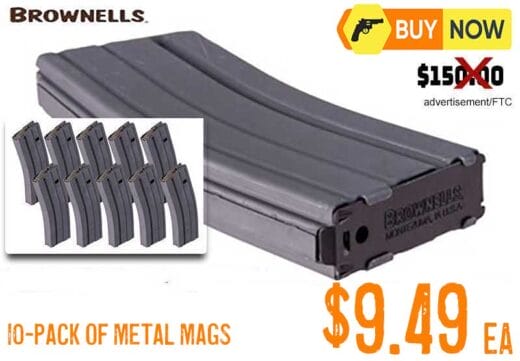 Brownells Aluminum AR15 Magazine 5.56mm Deal low price jan2025