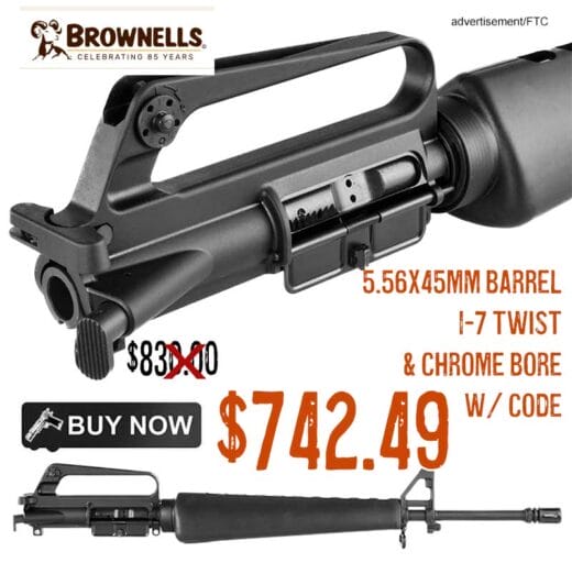 Brownells BRN16A1 20" Complete 5.56 Rifle Upper Receiver