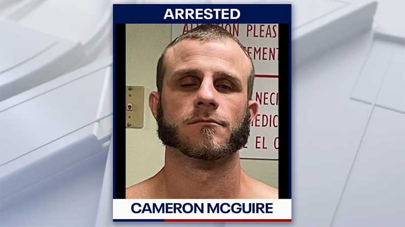 Cameron McGuire, 34, Arrested