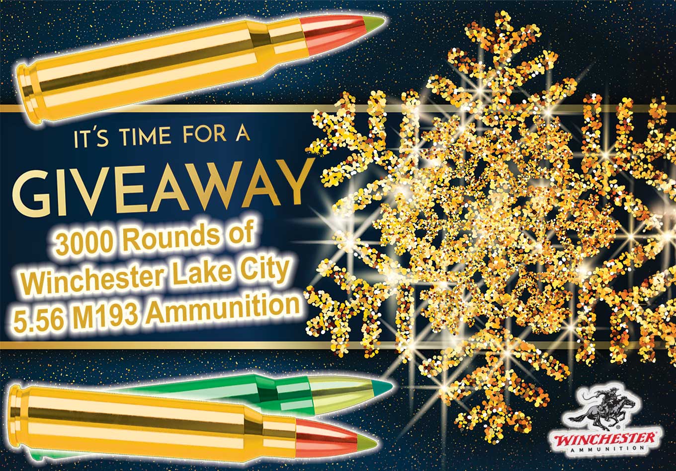 Giveaway 3,000 Rounds of Winchester Lake City 5.56 M193 Ammo FREE 680x480