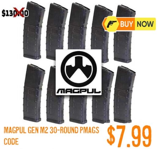 MagGPUL 30Rnd PMAG GEN M2 Magazines lowest price cheapest cost jan2025