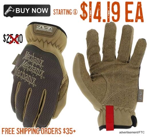 Mechanix Wear FastFit Touchscreen Work Gloves lowest price