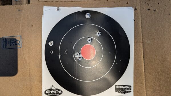 25 yard target