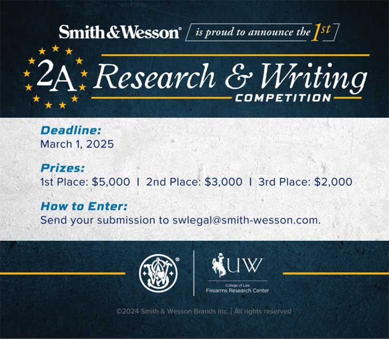 Smith & Wesson 2A Research & Writing Competition