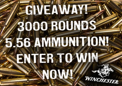 Win 3,000 Rounds of Premium Winchester 5.56 M193 Ammo—A $1850.00 Value!