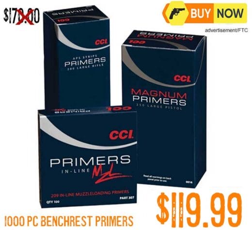 CI Rifle Benchrest Primers Sale Price Feb2025