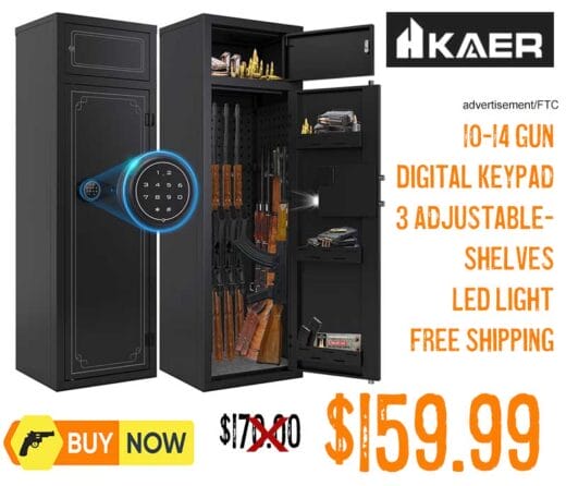 Kaer 10-14 Gun Safe for Shotguns,Gun Safes for Rifle & Pistols lowest price