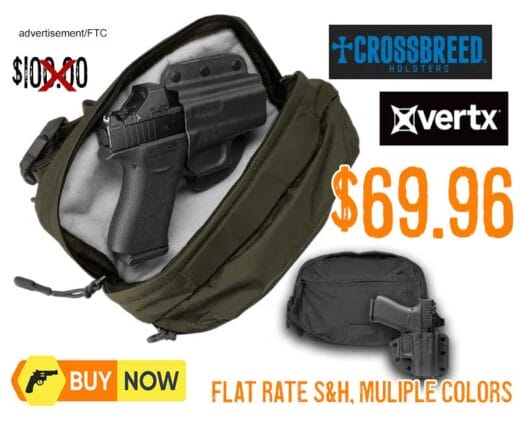 CrossBreed & Vertx Long Walks Multipurpose Holster & Pack Bundle Lowest Price