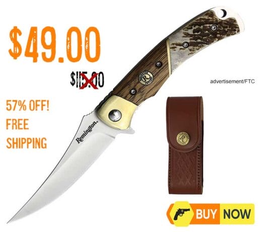 Remington Guide Trailing Point Folding Knife lowest price