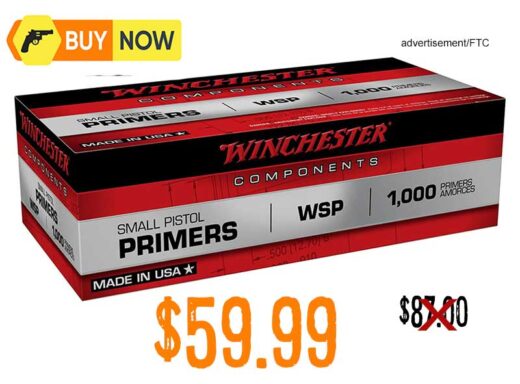 WINCHESTER Small Pistol Primers lowest price march2025