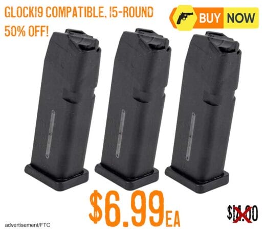 AC-Unity M19 9X19mm Glock19 15rd Magazine lowest price