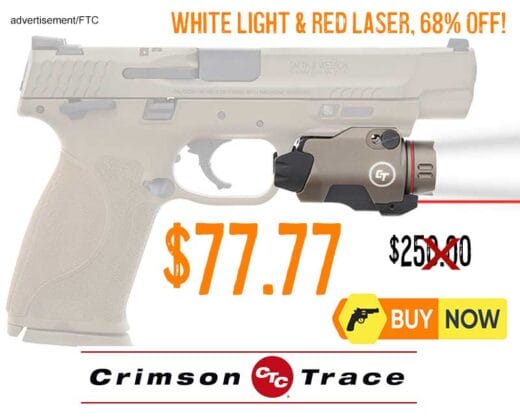 Crimson Trace Rail Master Pro White Light & Red Laser lowest price