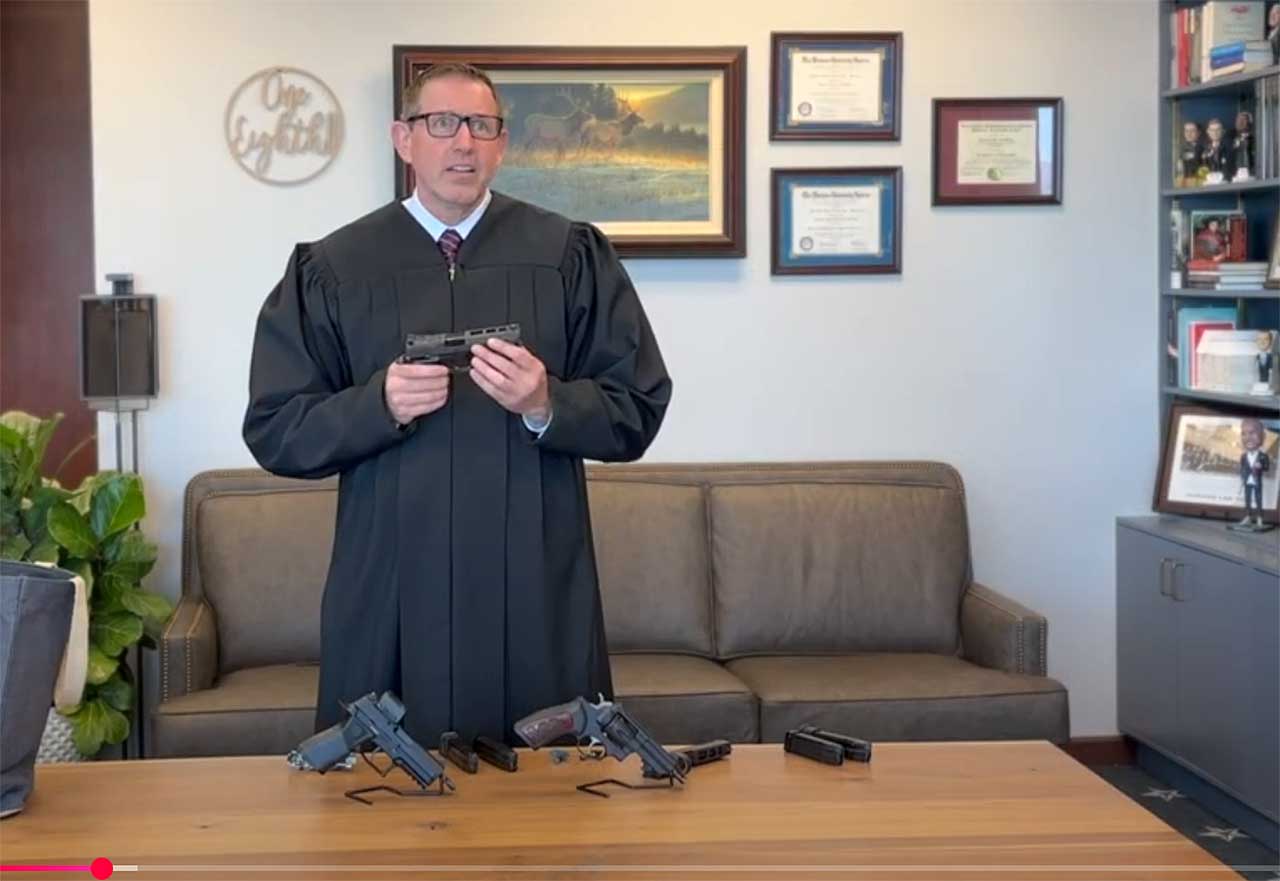 Judge Lawrence VanDyke of the Ninth Circuit Court of Appeals Explains guns to court